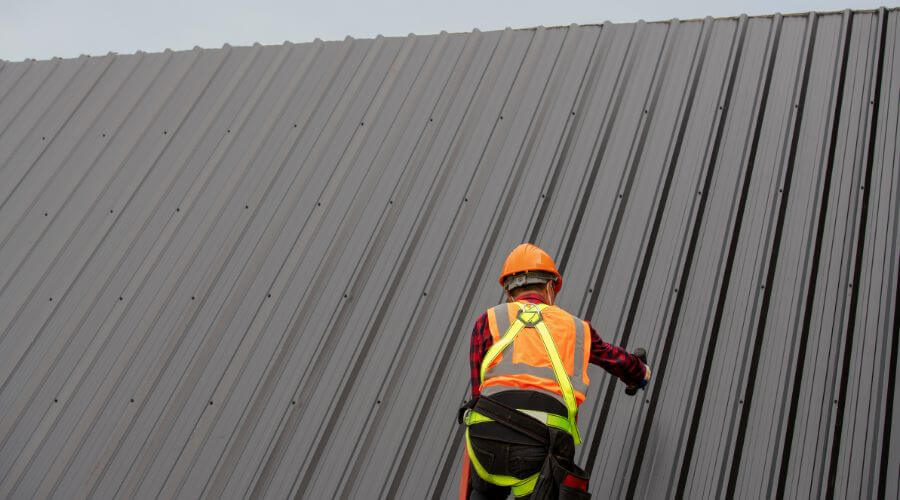 Professional metal roof installation services in Curtis, WA